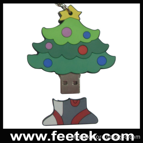 Christmas Tree USB Flash Drive (FT-F1465)